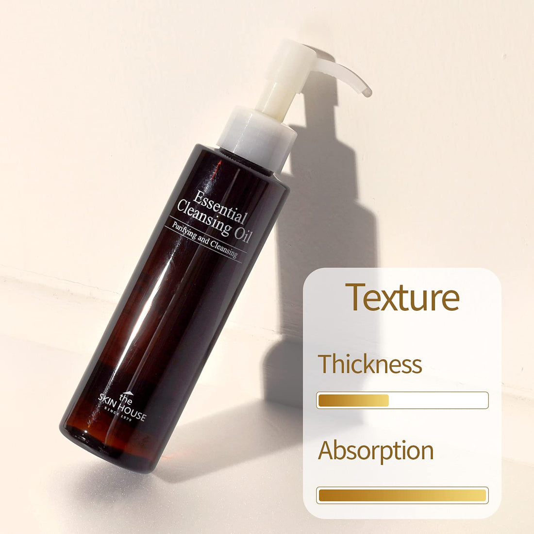 [THE SKIN HOUSE ]Essential cleansing oil 5.07 fl oz - |Make up cleansing oil| Deep cleansing water soluble cleansing oil for purifying skin