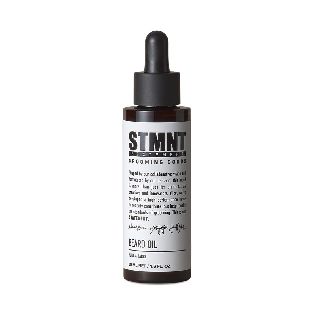 STMNT Grooming Goods Beard Oil, 1.7 oz | Silicone Free| Moisturizing Formula with Natural Oils