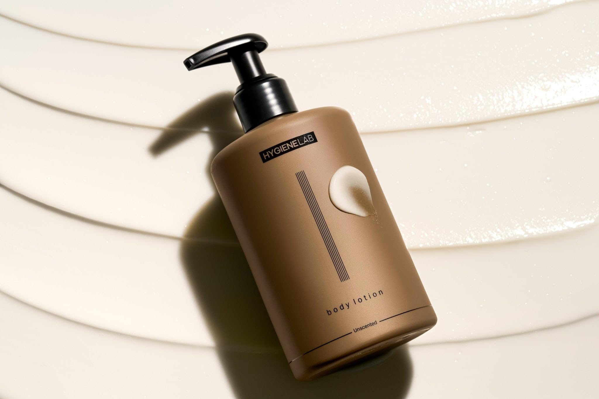 HygieneLab Body Lotion for Men – EWG Verified, Ultra Hydrating, Non-Toxic, Fast-Absorbing, Fragrance-Free, Unscented, Paraben-Free, Sulfate-Free, Daily Moisturizer for Dry & Sensitive Skin, 12oz