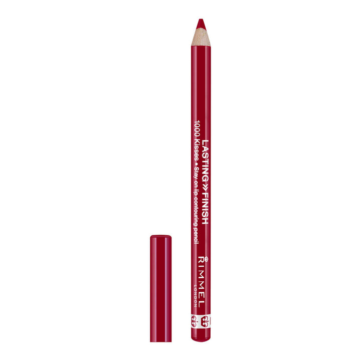 Rimmel 1000 Kisses Lip Liner, Cherry Kiss, 0.04 Ounce (Pack of 3)