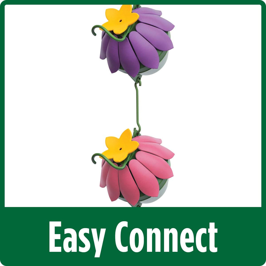 Nature's Way Bird Products SFHF1 So Real Single Flower Hummingbird Feeder, Pink