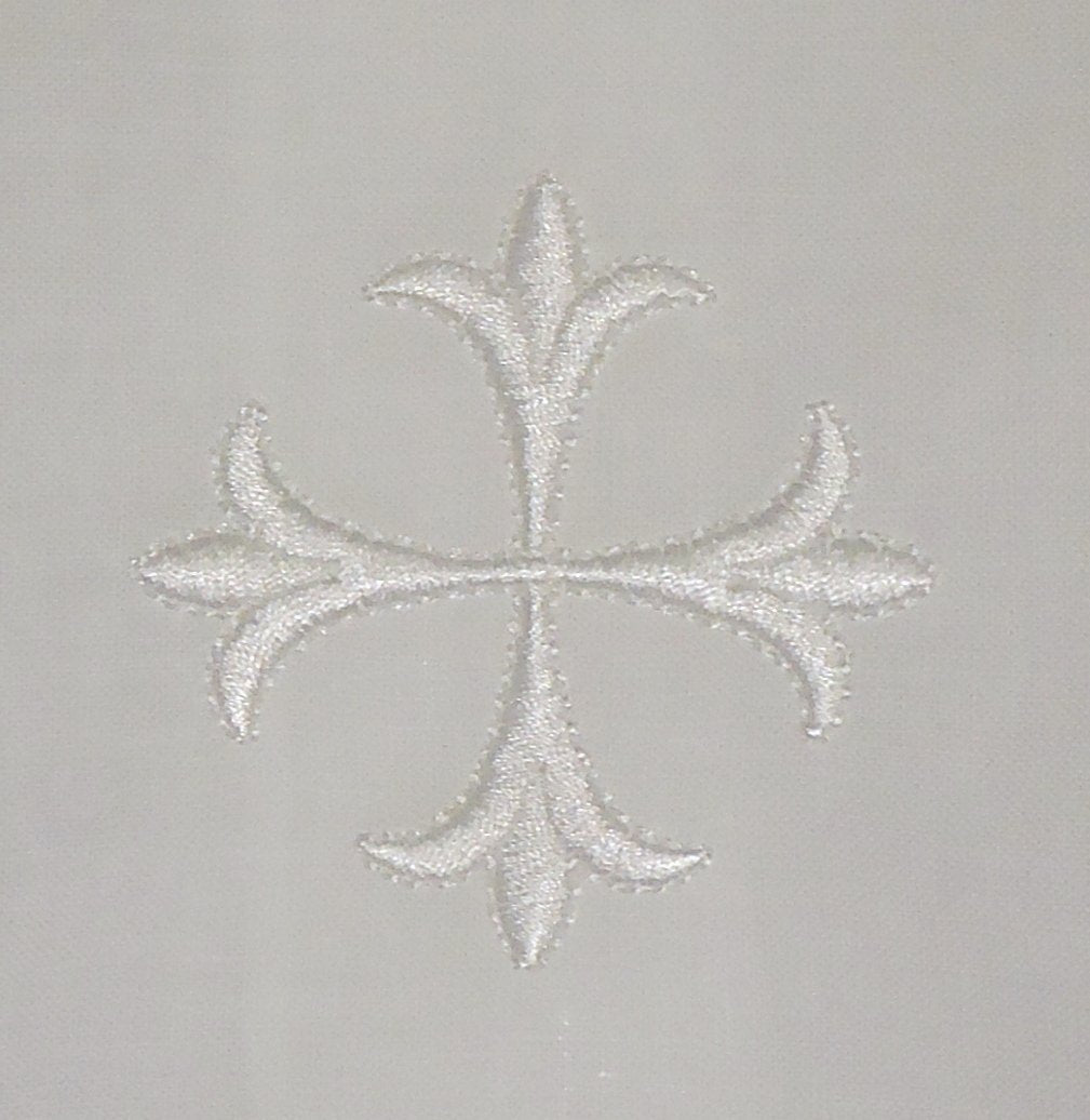 Integrity Designs Baby Baptism Cloth with White Cross