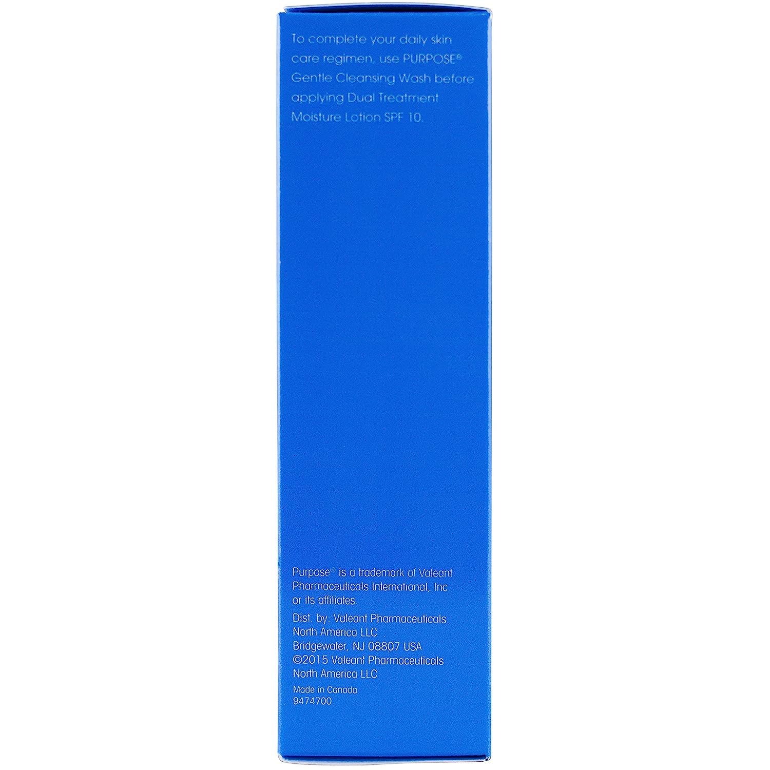 PURPOSE Dual Treatment Moisturizer, SPF 10 4 oz (Pack of 2)