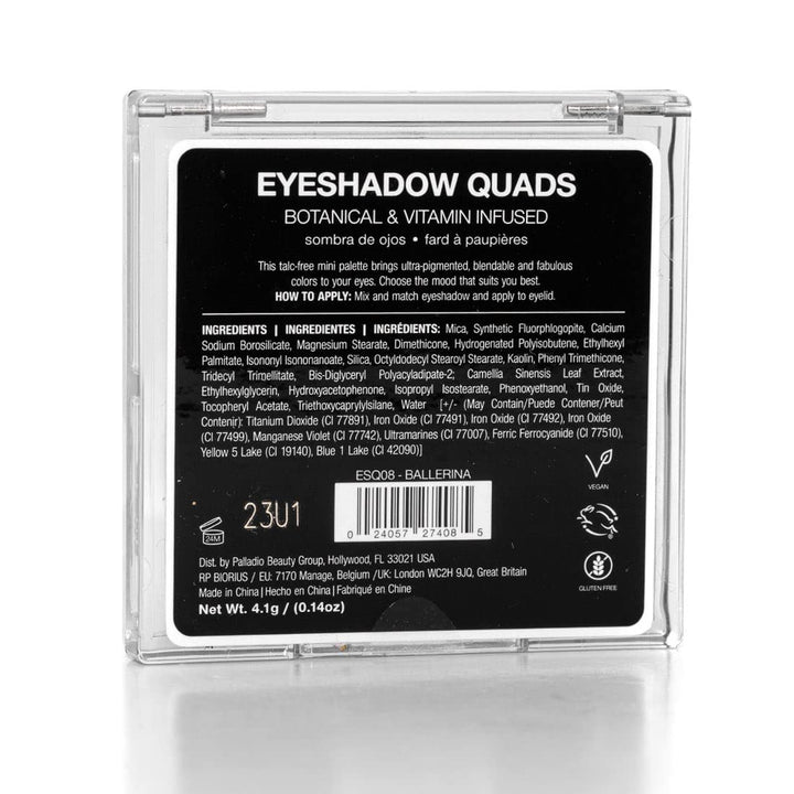 Ballerina : Palladio Eyeshadow Quad, Ballerina