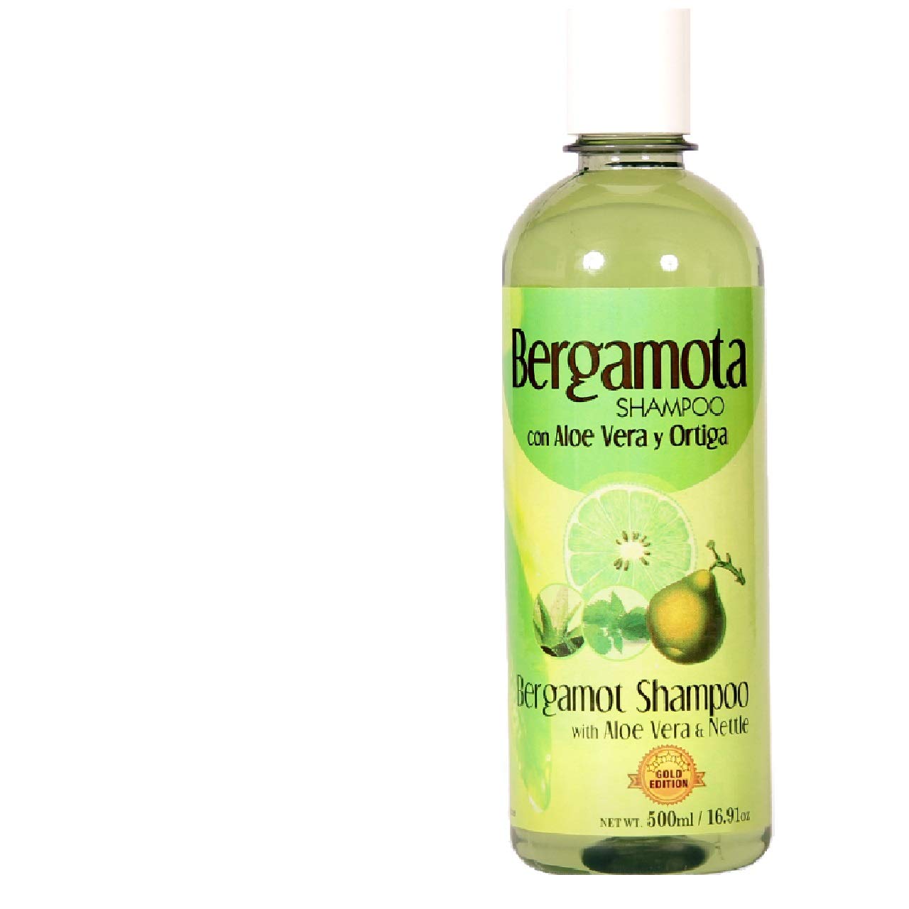 Bergamot Shampoo 500ml plus Bergamot Conditioner 500ml plus Bergamot Oil 120ml, Lenico Brand Gold Edition.
