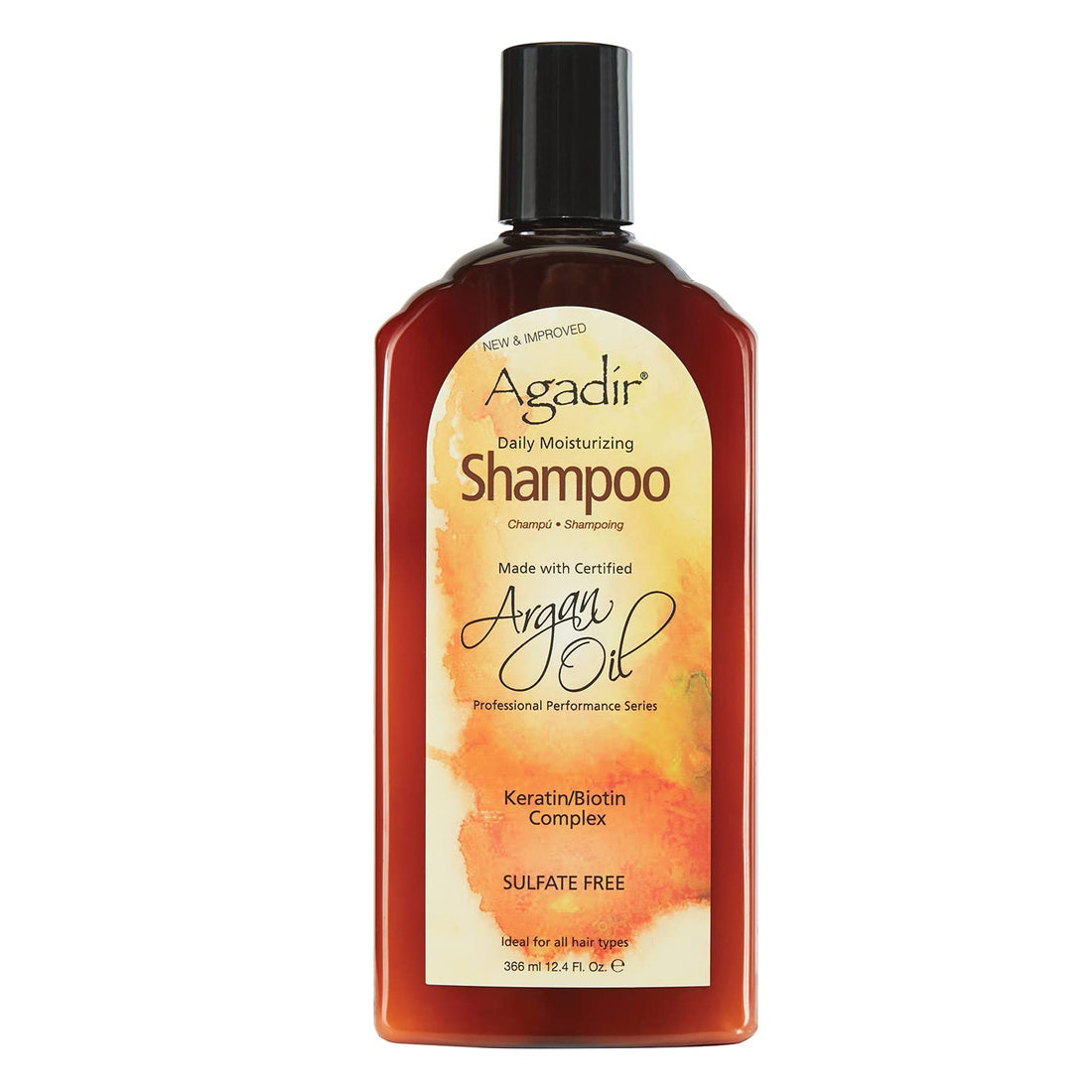 Daily Moisturizing Shampoo ( For All Hair Types ) - Agadir Argan Oil - Hair Care - 355ml/12oz