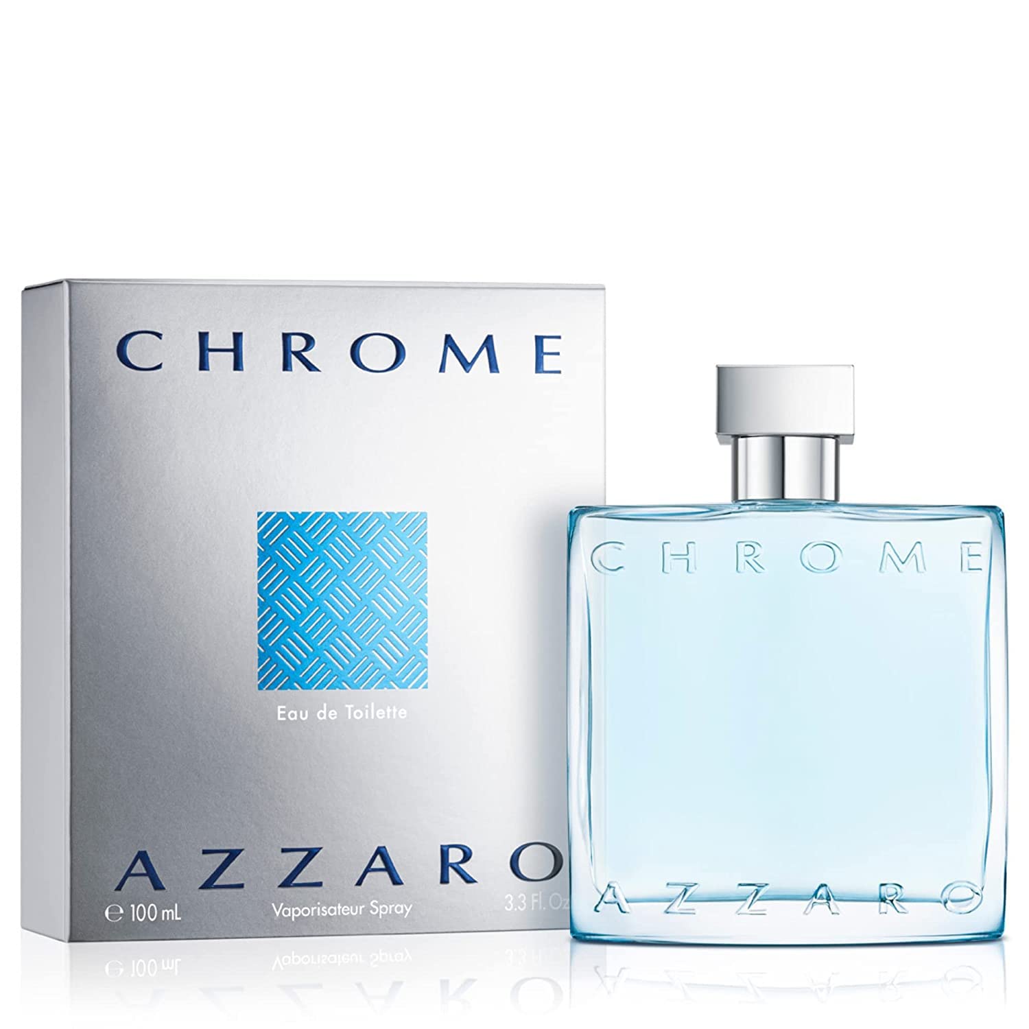 Azzaro Chrome Fresh Eau De Toilette For Men, 100Ml