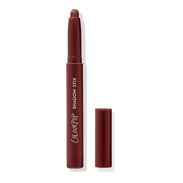 ColourPop Shadow Stix - Cream Eyeshadow Stick with Long-Lasting Color - Multi-Use Cream Makeup with a Built-In Sharpener & Precise Tip for Easy Application - Plum Tart (0.05 oz)