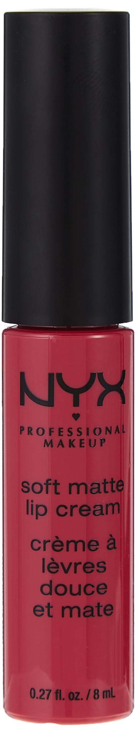 NYX PROFESSIONAL MAKEUP Soft Matte Lip Cream, Lightweight Liquid Lipstick - Prague (Matte Merlot)