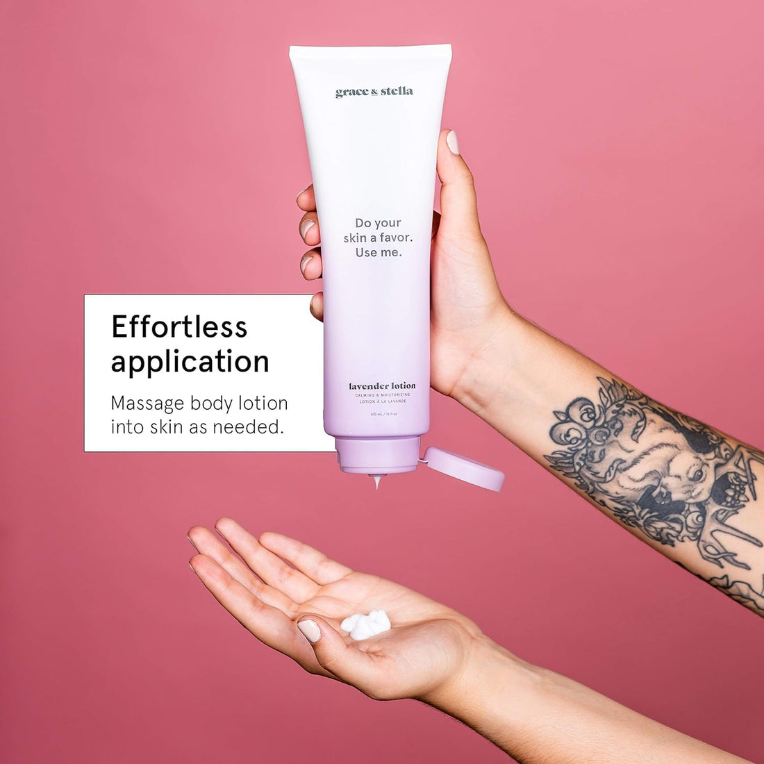 Lavender Hand & Body Lotion Moisturizing Cream (Large 300ml/10.14 fl.oz.) w/Pump for Easy Application - For Men & Women with Dry Skin, Sensitive Skin, Eczema - Cruelty and Paraben Free