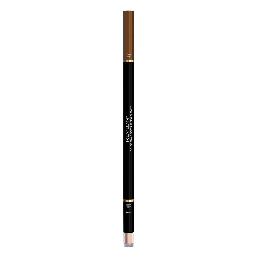 Revlon Colorstay Shape & Glow Eye Brow Marker and Highlighter, Soft Brown (0.02 Oz (Marker), 0.008 Oz (Highlighter)),1 Count
