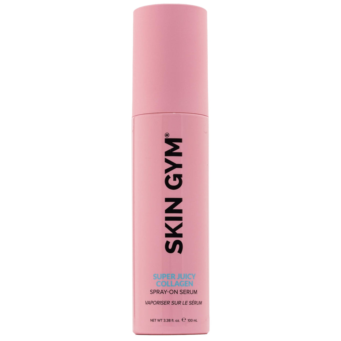 Skin Gym Super Juicy Collagen Spray-On Serum with Squalene, Collagen Serum Facial Spray for Deep Hydration, Skin Plumping, and Healthy Glow, Recommended for Morning and Evening Use