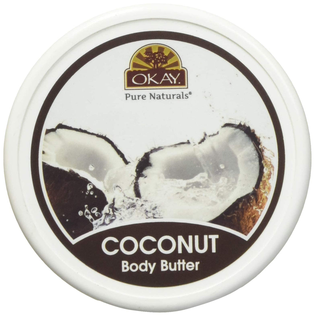 Okay Coconut Butter 100% Natural Smooth for Skin and Hair, 7 oz.