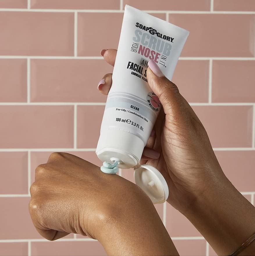Soap And Glory Scrub Your Nose In It Facial Scrub Pore Refining Formula 100ml