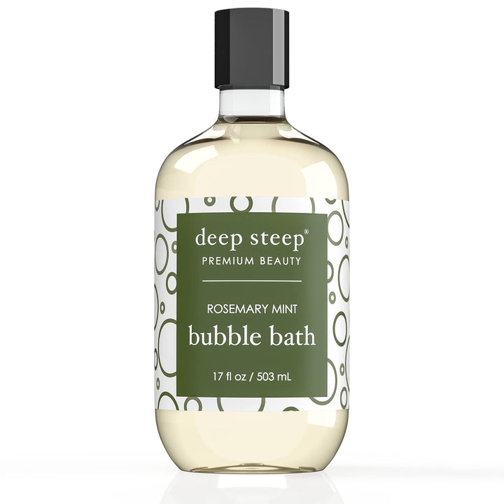 Deep Steep Rosemary Mint Bubble Bath - 17 oz/503 ml - Liquid
