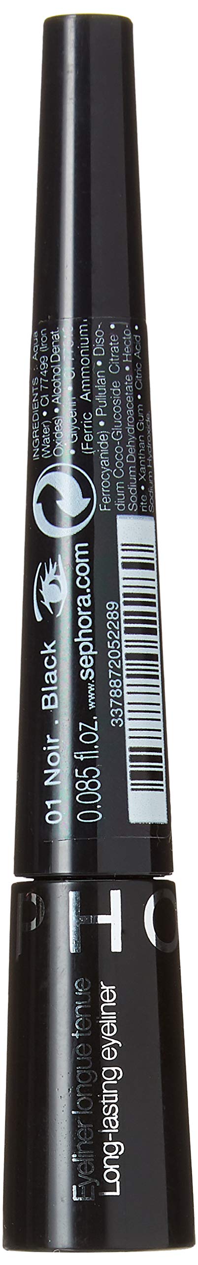 SEPHORA COLLECTION Long Lasting Eyeliner High Precision Brush 01 Black