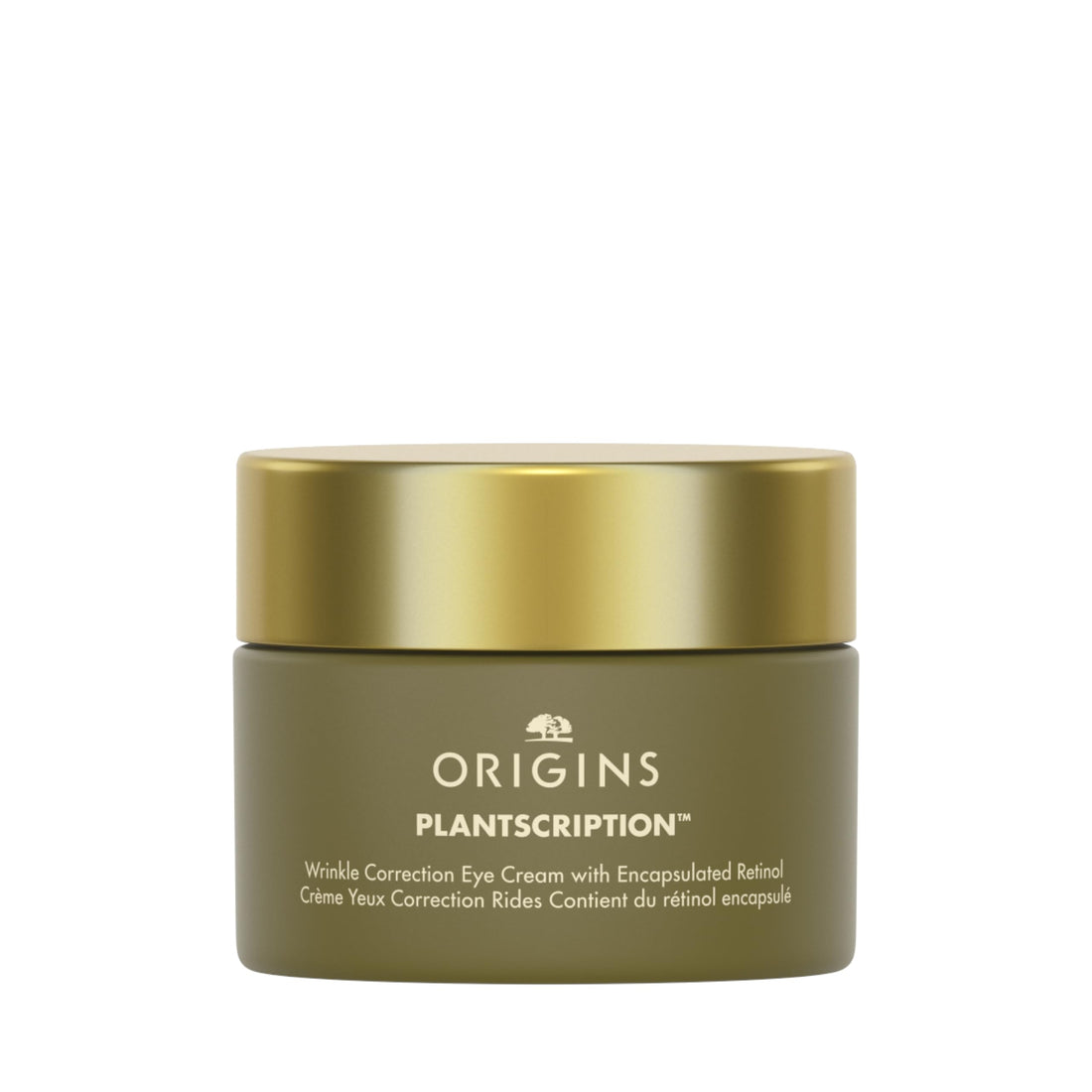 Origins Plantscription Wrinkle Correction Retinol Eye Cream | Visibly Reduces Crow's Feet | With Encapsulated Retinol, 0.5 Fl Oz
