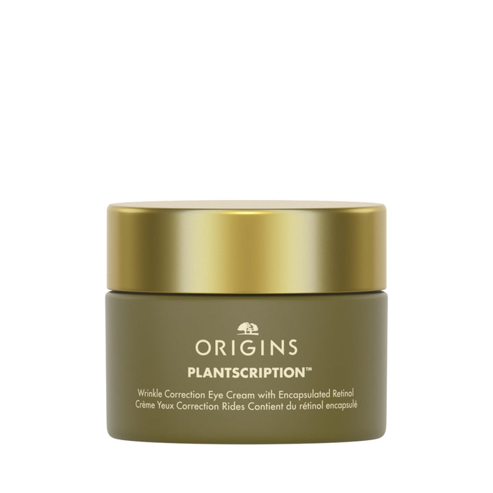 Origins Plantscription Wrinkle Correction Retinol Eye Cream | Visibly Reduces Crow's Feet | With Encapsulated Retinol, 0.5 Fl Oz