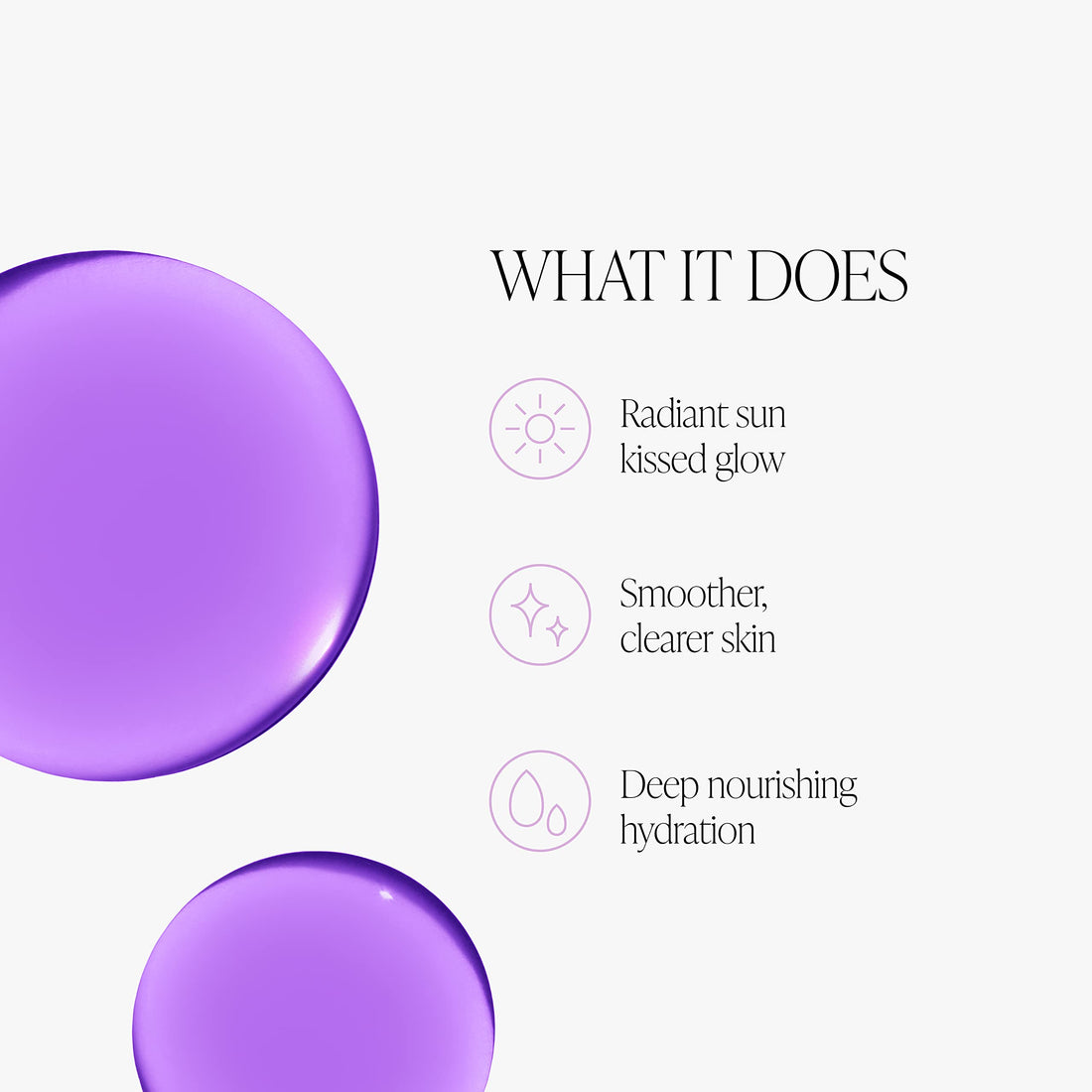 Byroe Purple Tea Body Oil | Moisturizing Almond Oil and Resurfacing BHA for Dry Skin | Lavender and Jasmine Scent | Lightweight and Fast Absorbing | Vegan, 65 ML