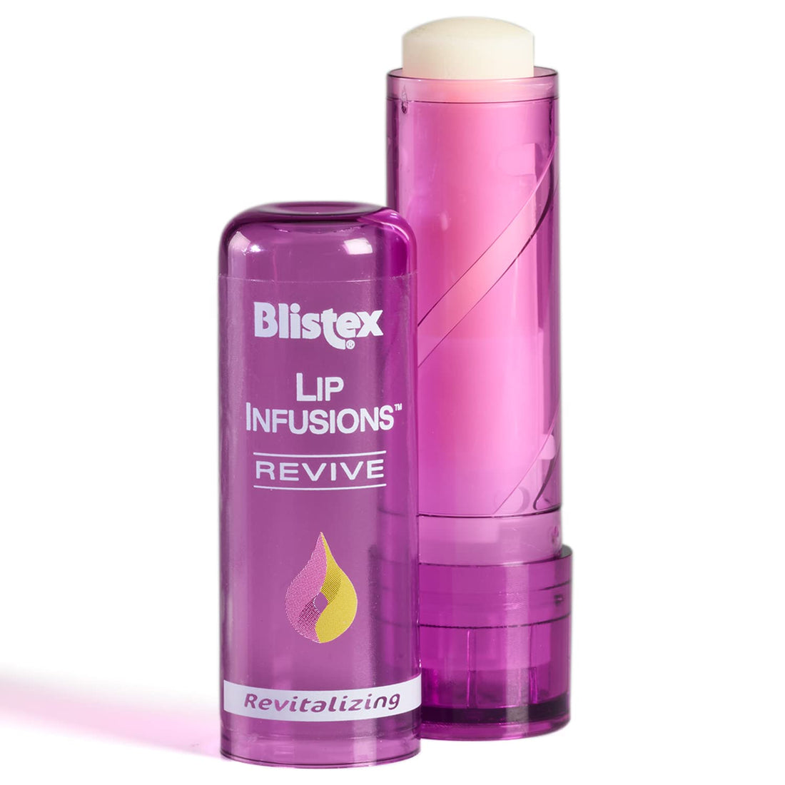 Blistex Lip Infusions Revive Lip Moisturizer, Chia Seed, Ginseng, 0.13 Oz