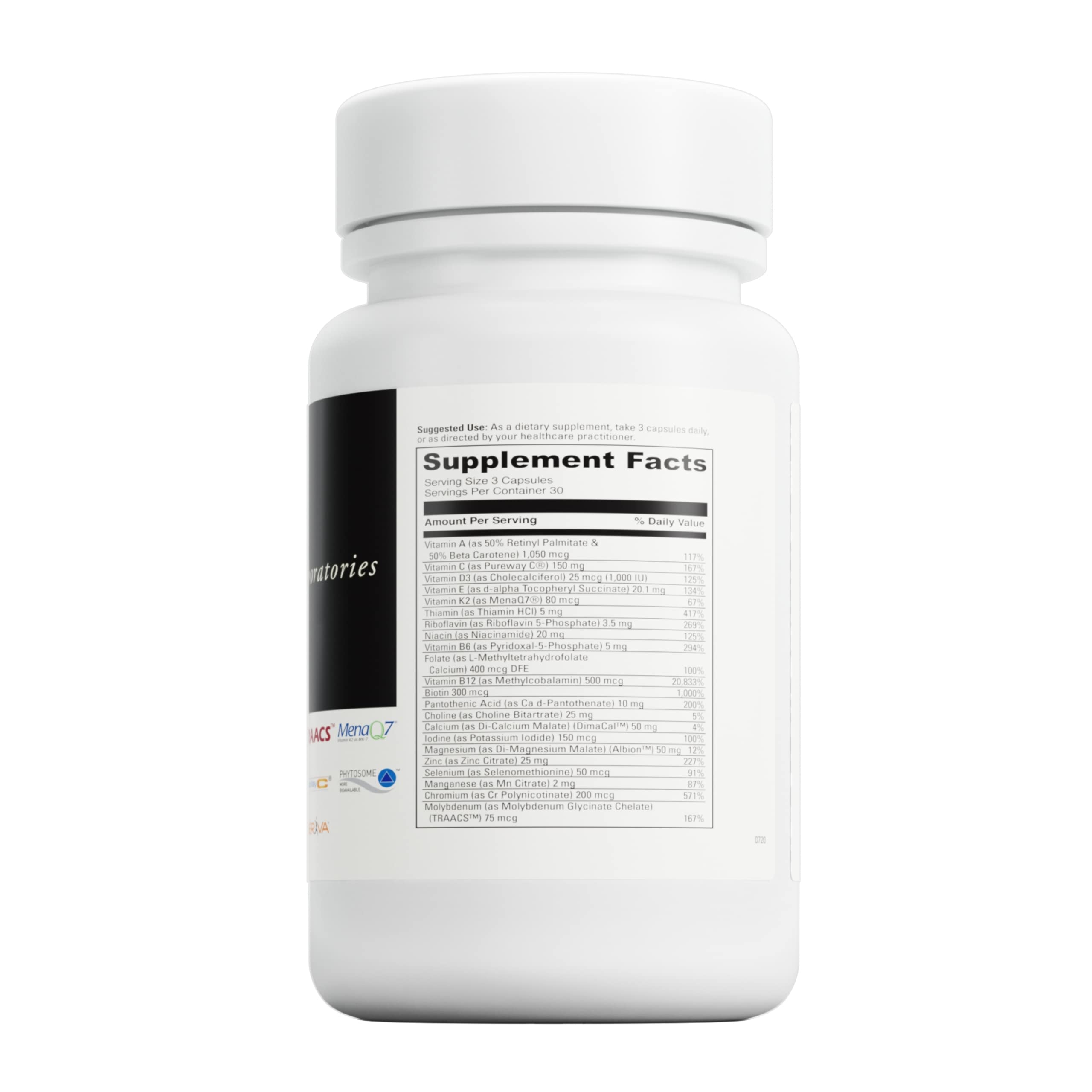 DAVINCI Labs - Daily Best Men - A Dietary Supplement with Vitamin B6, Vitamin B12 Vitamin C, Vitamin K2, and More - Vegetarian, Gluten-Free - 90 Capsules