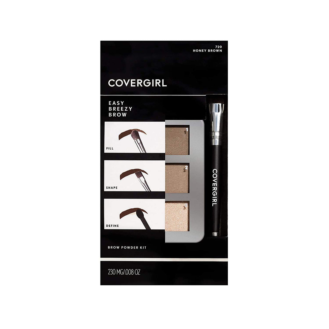 Covergirl Easy Breezy Brow Powder Kit, Soft Blonde