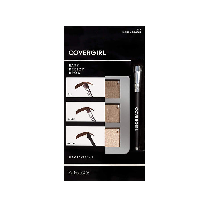 Covergirl Easy Breezy Brow Powder Kit, Soft Blonde
