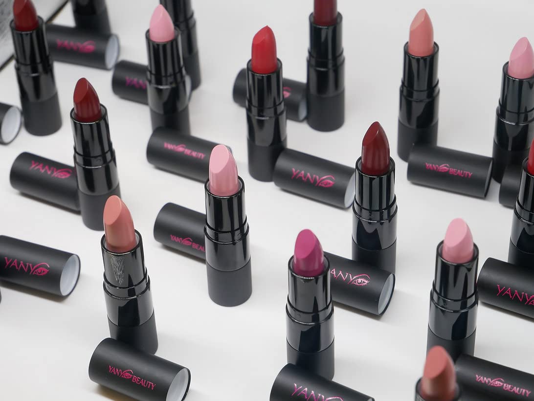 YANY Beauty - Love Moisturizing Lipstick For Soft, Kissable Lips - Pigment Rich - Cream Finish - Long-Lasting Lip Color - Cruelty Free Cosmetics - Mauve Nude Shade125-3.8 g / 0.13 oz