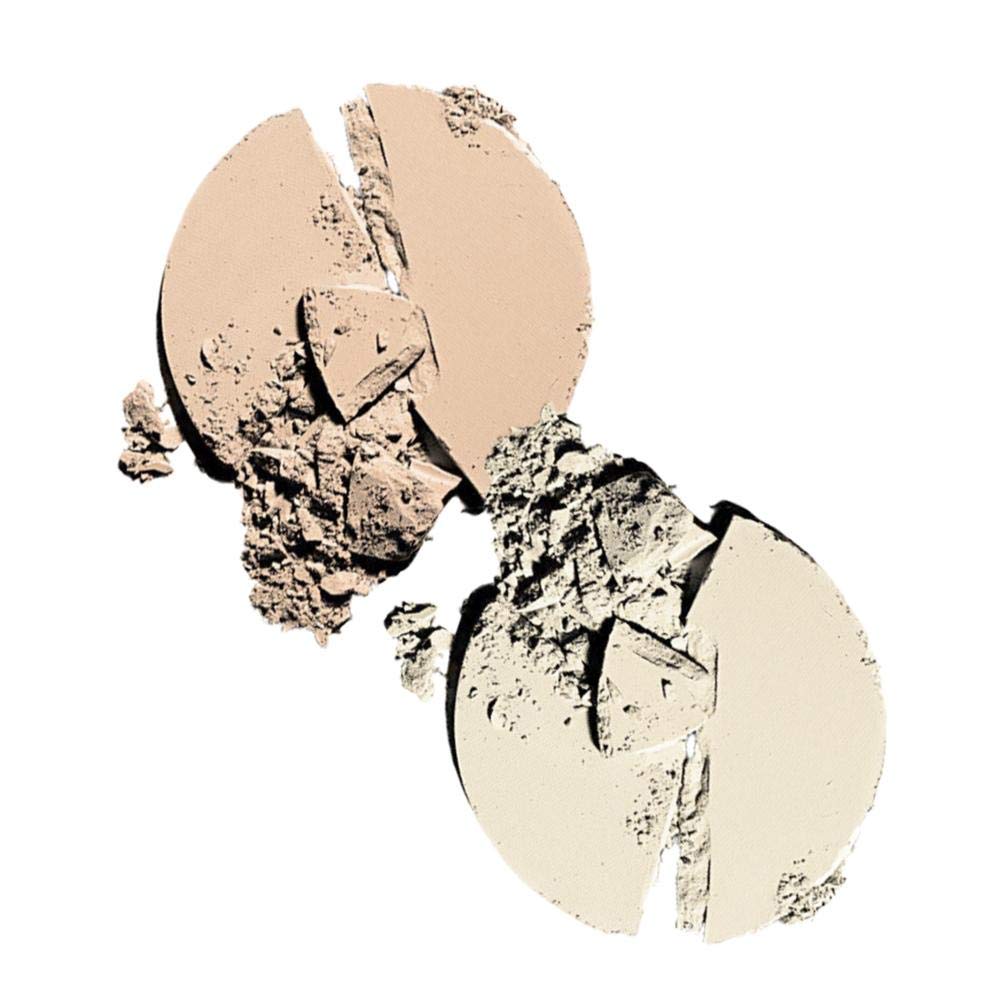 BaeBlu BaeBlu Mattifying Pressed Powder Compact, 100% Vegan, Gluten-Free, Non GMO and Made in USA with Natural and Organic Ingredients, Sheer Light