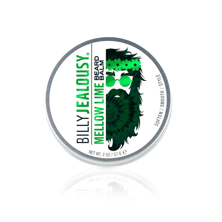 Billy Jealousy Billy Jealousy Beard Balm, Mellow Lime Bergamot, 2.0 oz.