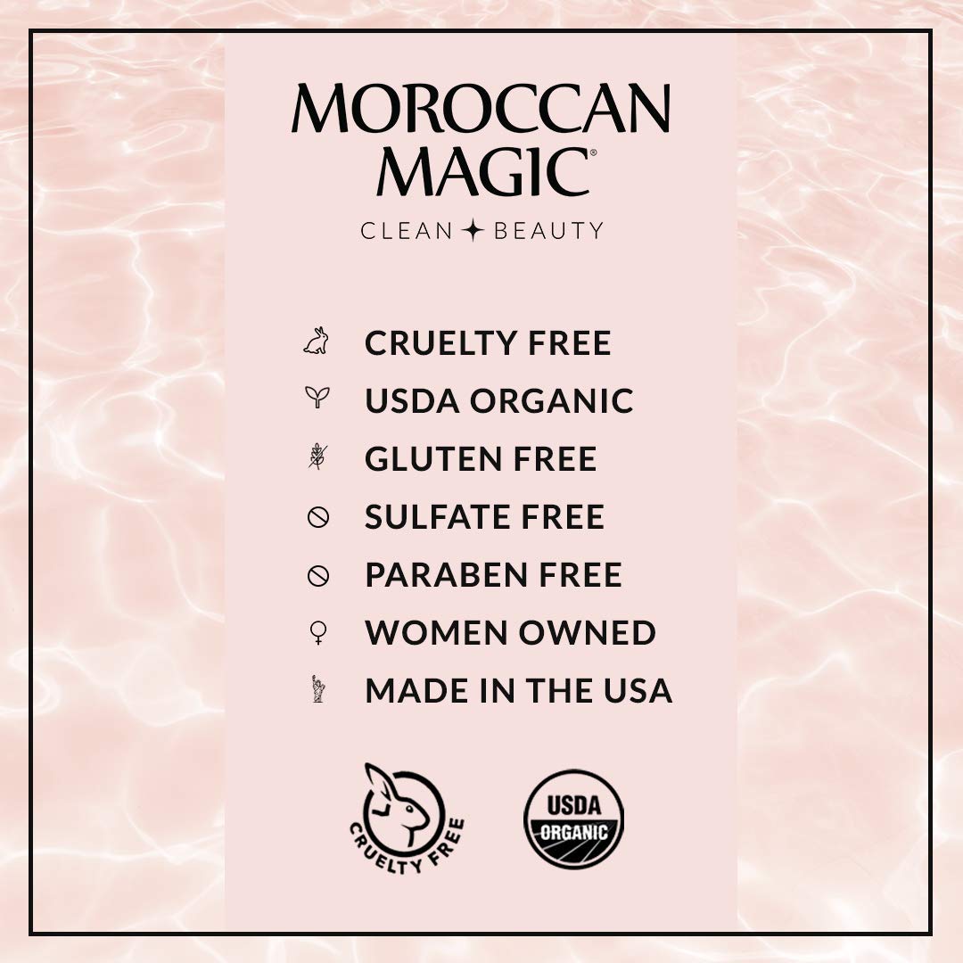 Moroccan Magic Organic Unscented Lip Balm 3 Pack | Made with Natural Cold Pressed Argan and Essential Oils Lip Balm | Smooth Application | Non-Toxic, Cruelty Free