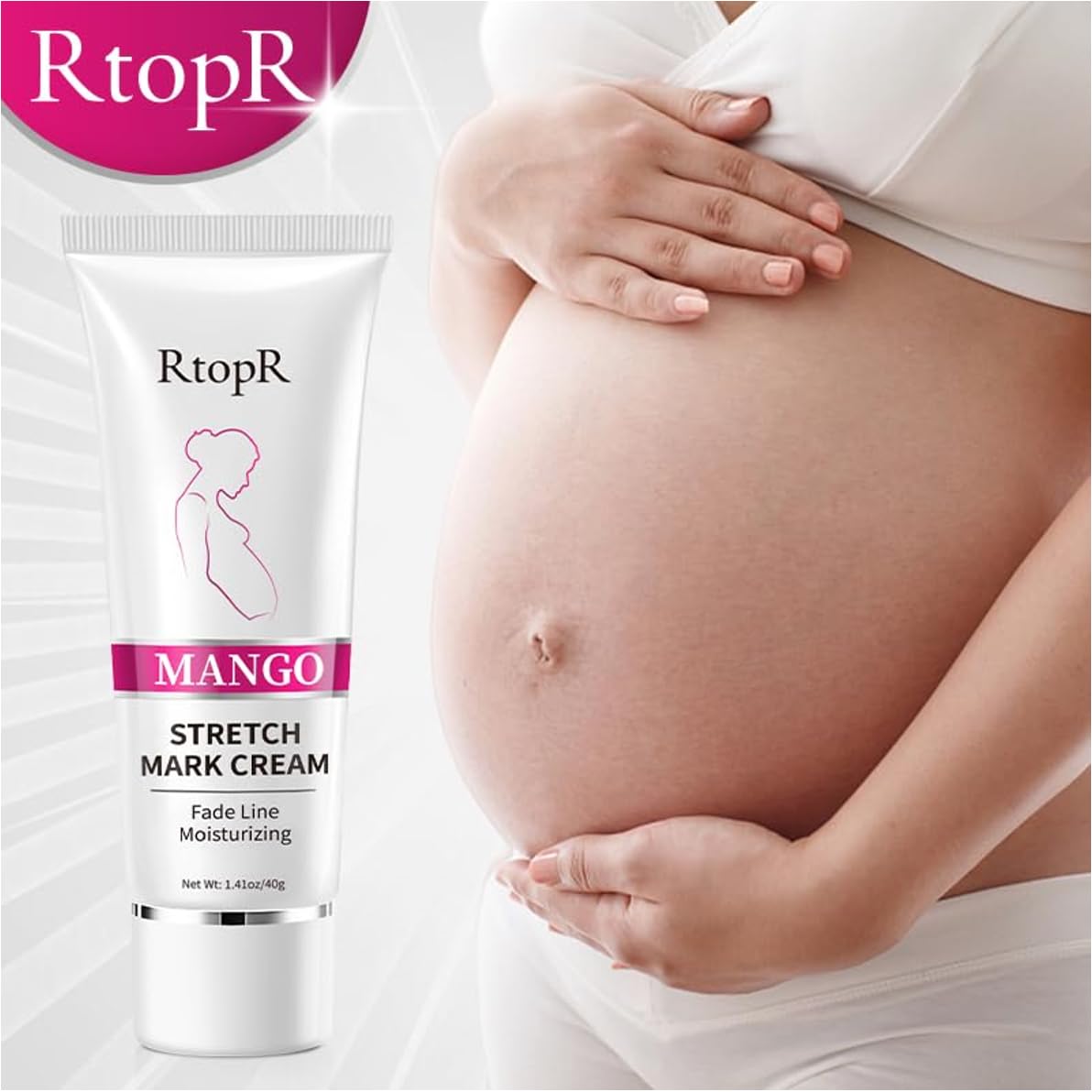 BIOKUSY Stretch Marks and Scar Cream, Stretch Mark and Scar Removal Cream for Pregnancy, Belly Creams for Wrinkles, Obesity Fat Marks Scars Moisturizing, Remove Marks(1 PCS)