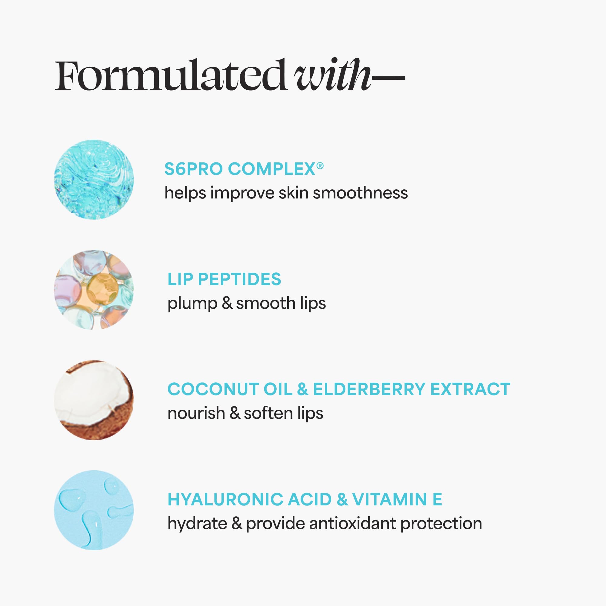 TULA Skin Care Rose Glow + Get It Lip Balm - Hydrating Peptide Lip Treatment with Hyaluronic Acid & Vitamin E, 0.28 oz.