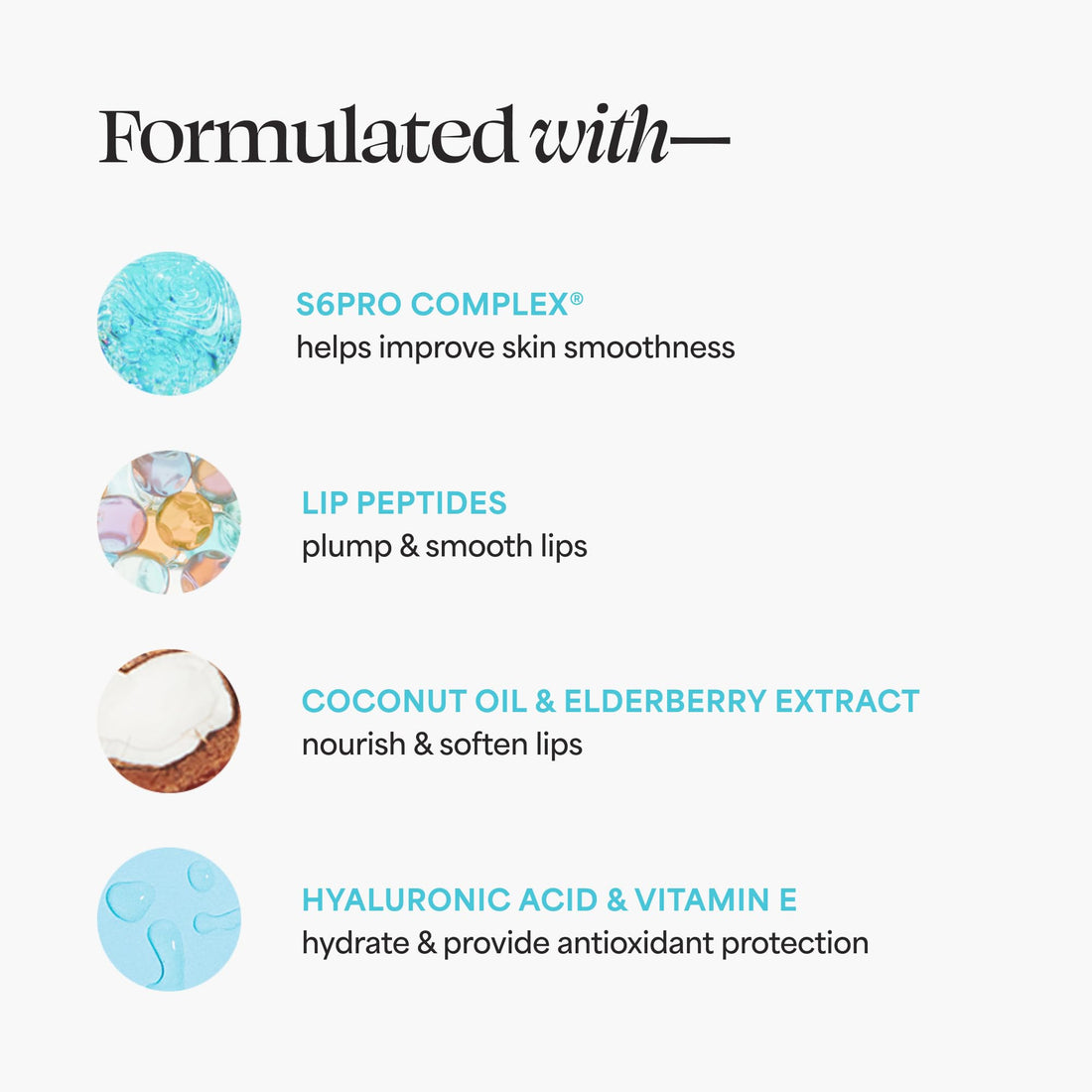 TULA Skin Care Rose Glow + Get It Lip Balm - Hydrating Peptide Lip Treatment with Hyaluronic Acid & Vitamin E, 0.28 oz.