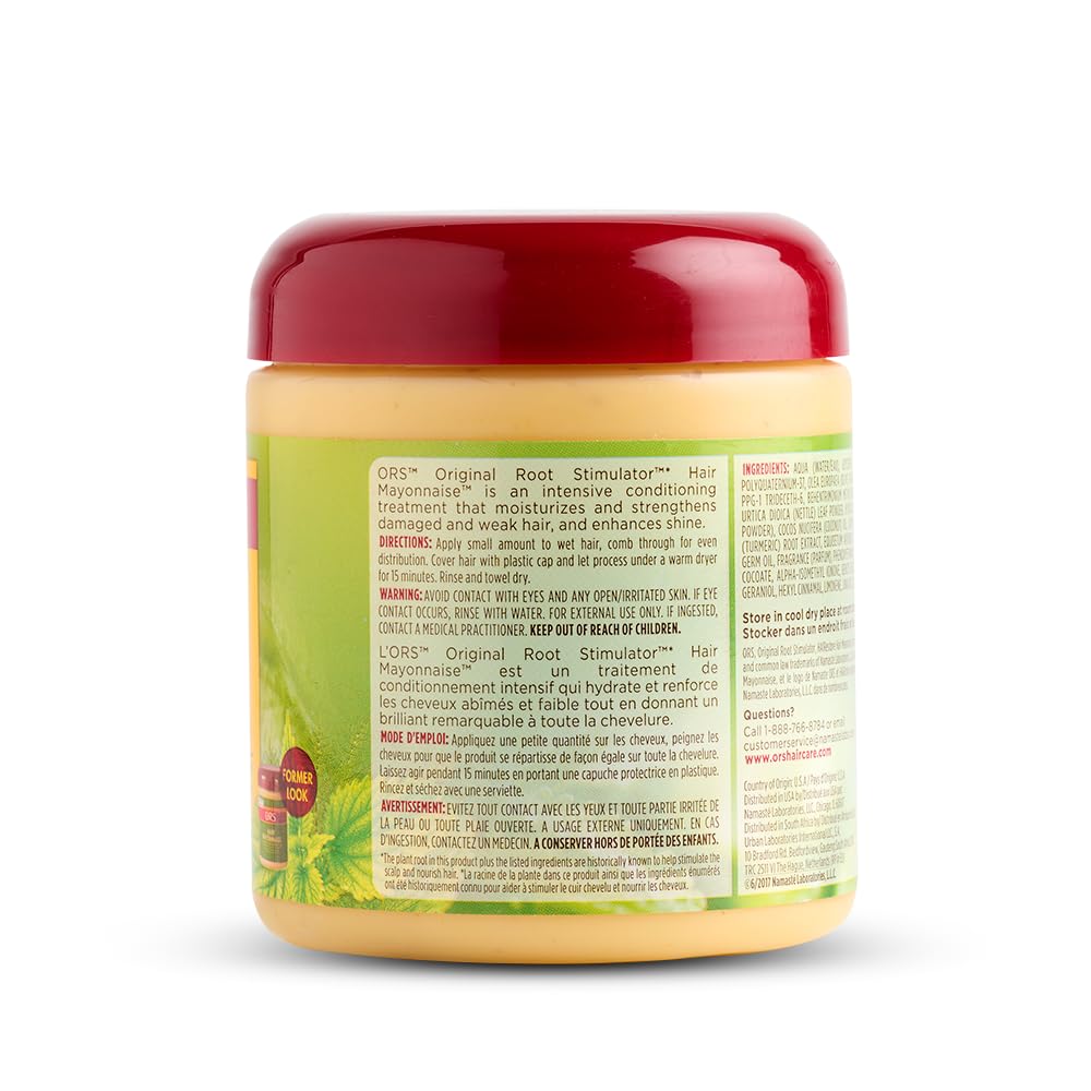 Organic Root Stimulator Hair Mayonnaise Treatment 16 Ounce