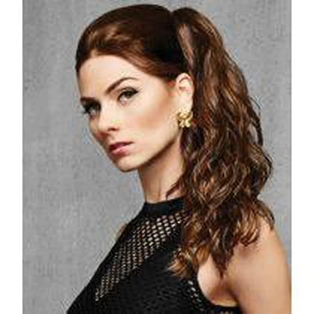 18 Simply Curly Ponytail Color R14/25 HONEY GINGER - Hairdo Hairpieces Claw Clip Pony Tru2Life Heat Friendly Beach Waves Synthetic