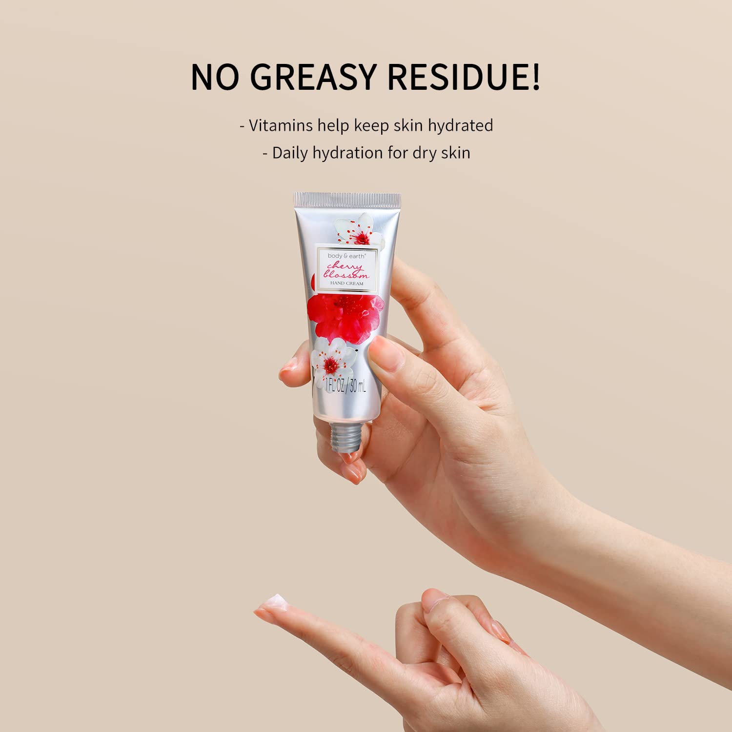 Hand Cream Gift Set, BODY & EARTH Hand Lotion for Dry Hands, Moisturizing with Shea Butter, 12pc Travel-size, Best Gifts Idea for Women