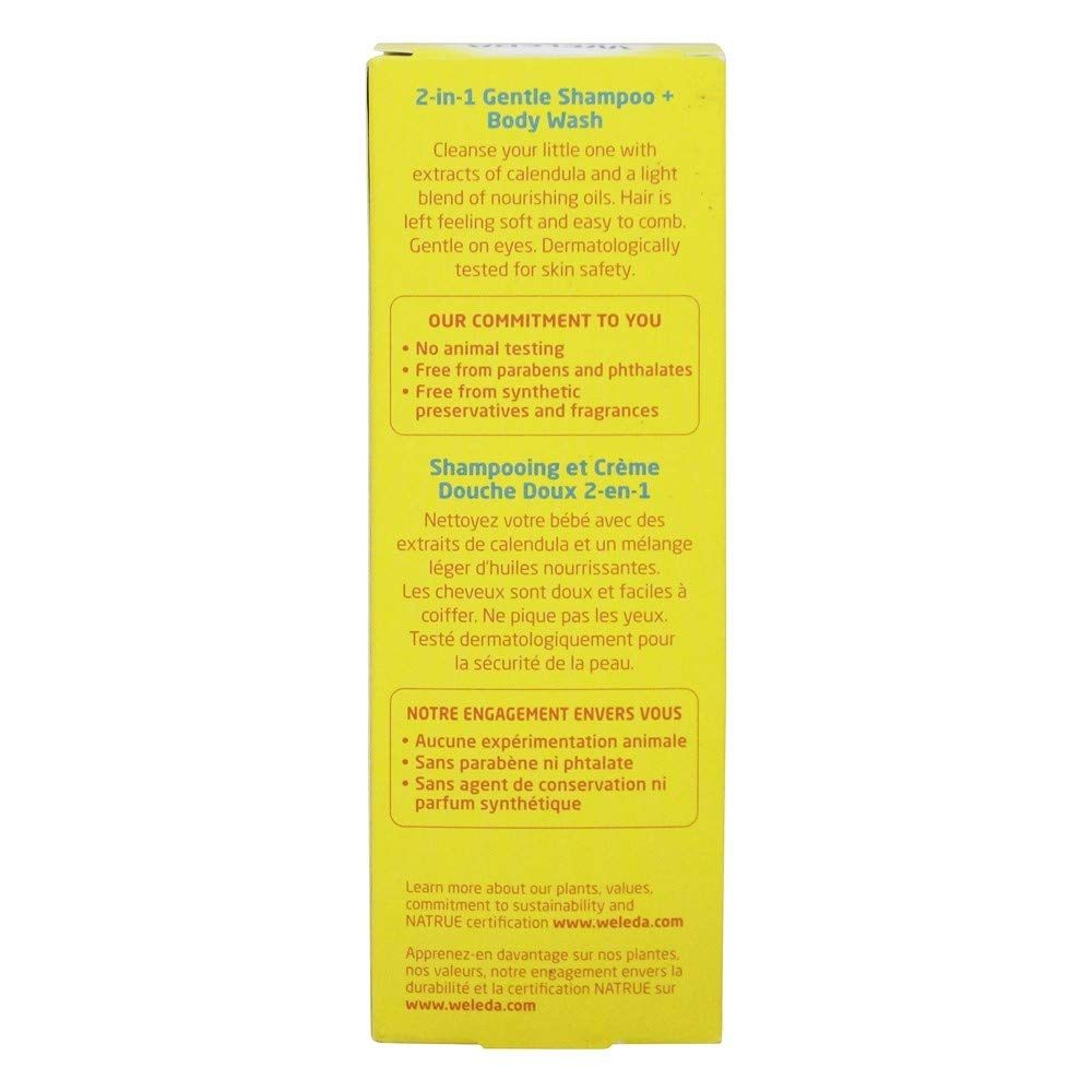 Weleda Baby Calendula 6.8-Ounce Shampoo and Body Wash