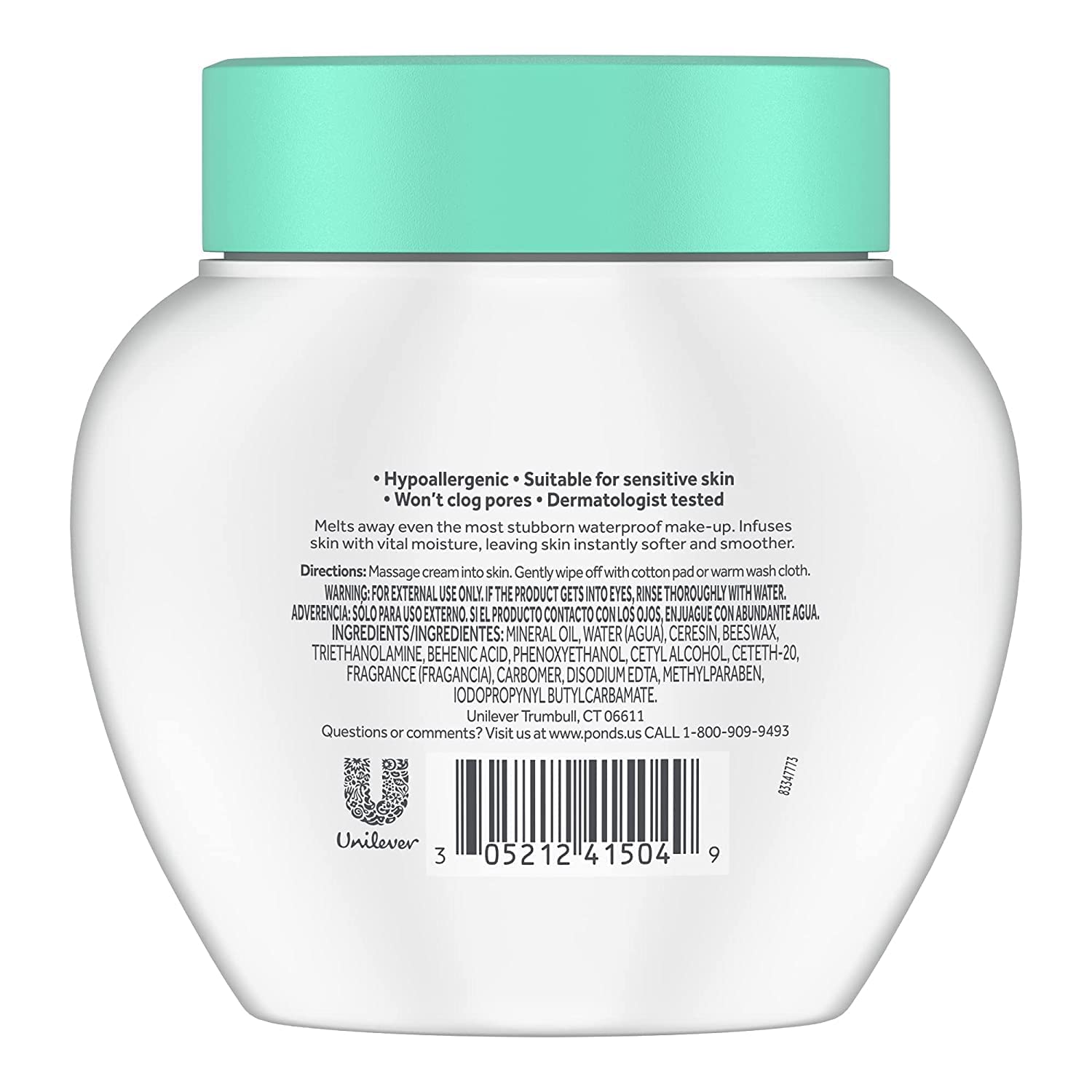 Pond'S Cold Cream Cleanser 9.5oz Jar (2 Pack)