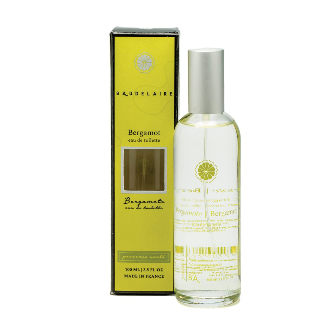 PROVENCE SANTE PS Eau de Toilette Bergamot, 1 Glass Bottle in a cardborad tube