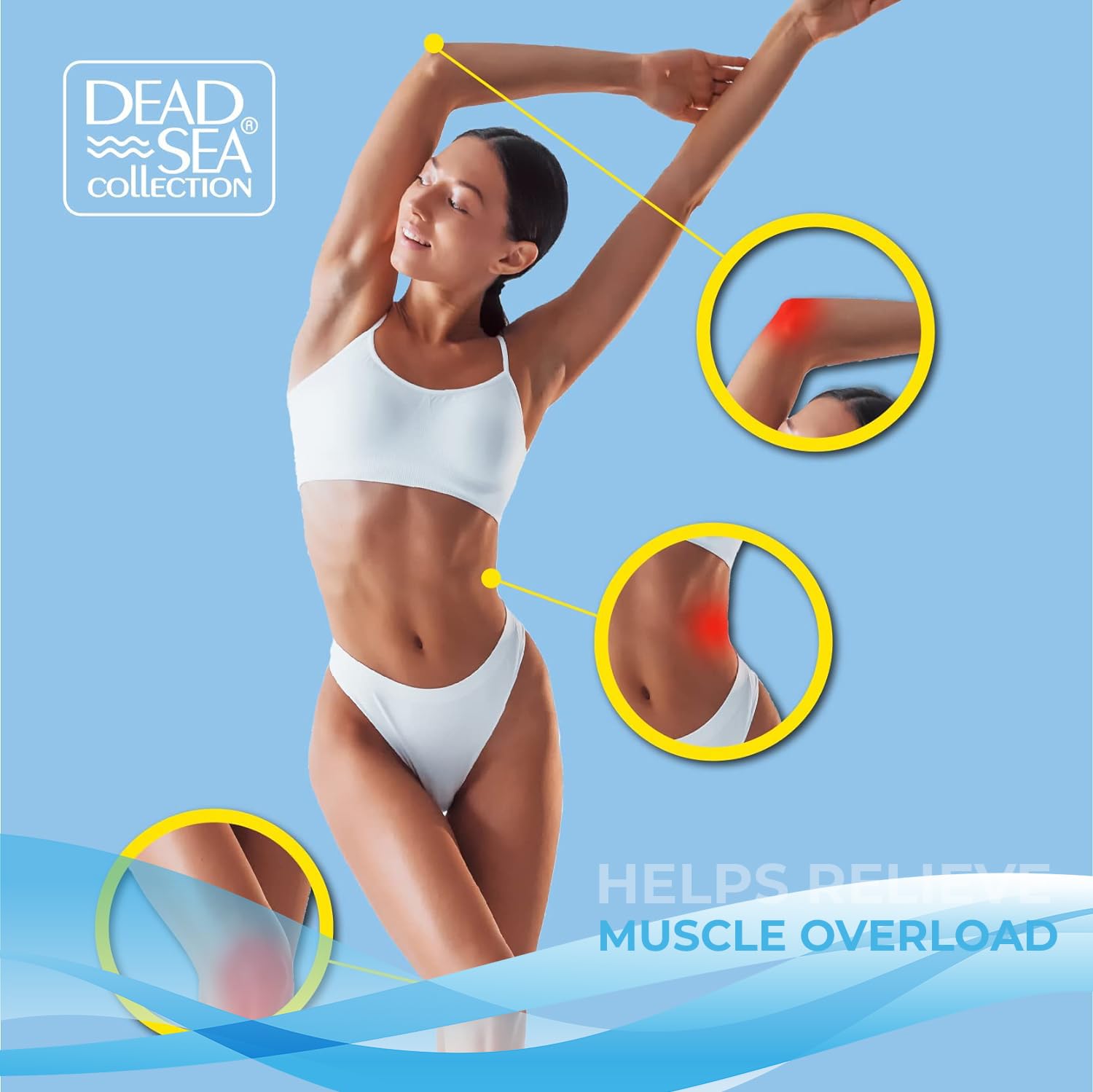 Dead Sea Collection Bath Salts with Tea Tree – Pure Dead Sea Salt and Tea Tree Oil - Nourishing Soothing and Relaxing Skin and Muscle – 34.2 Oz