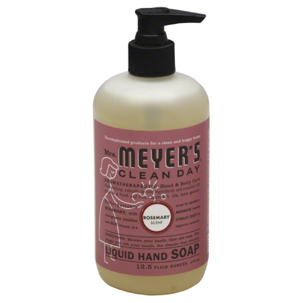 Mrs. Meyers Liquid Hand Soap - Rosemary - 12.5 oz - Pack of 6