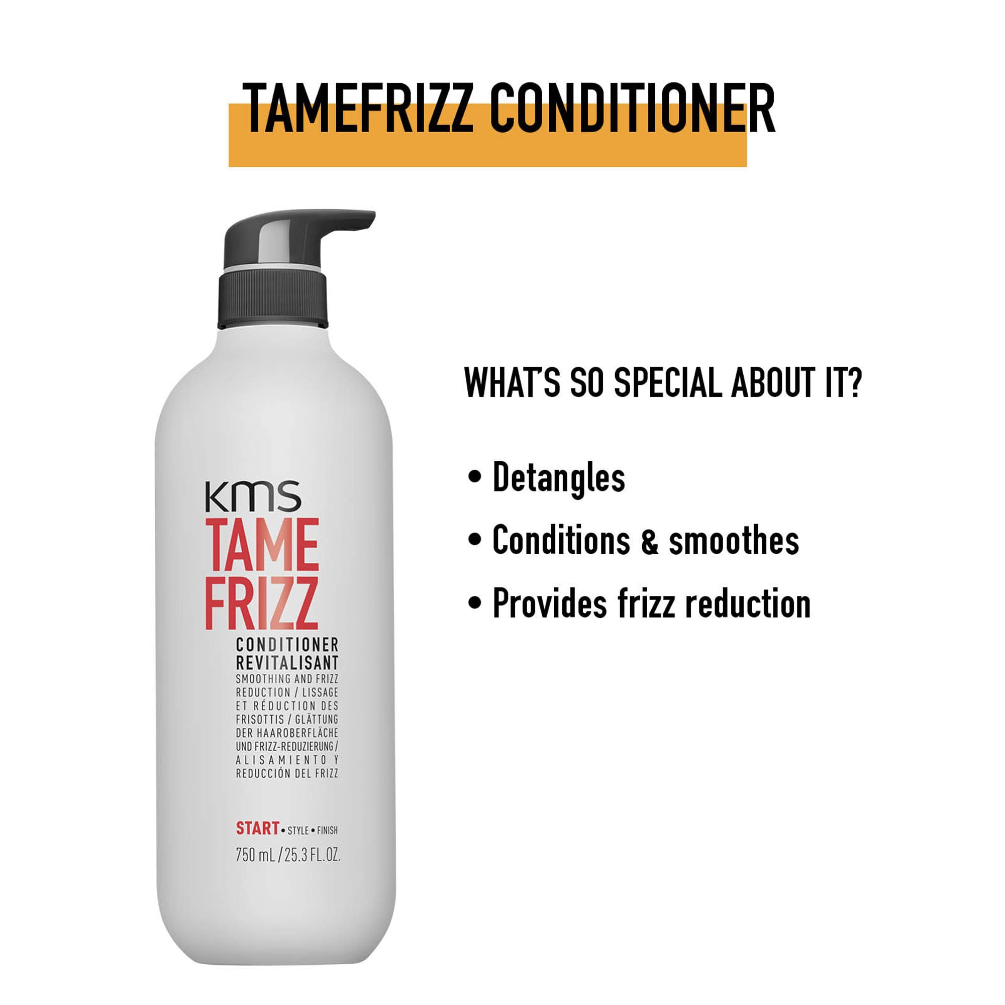 START by KMS TameFrizz Conditioner 750ml