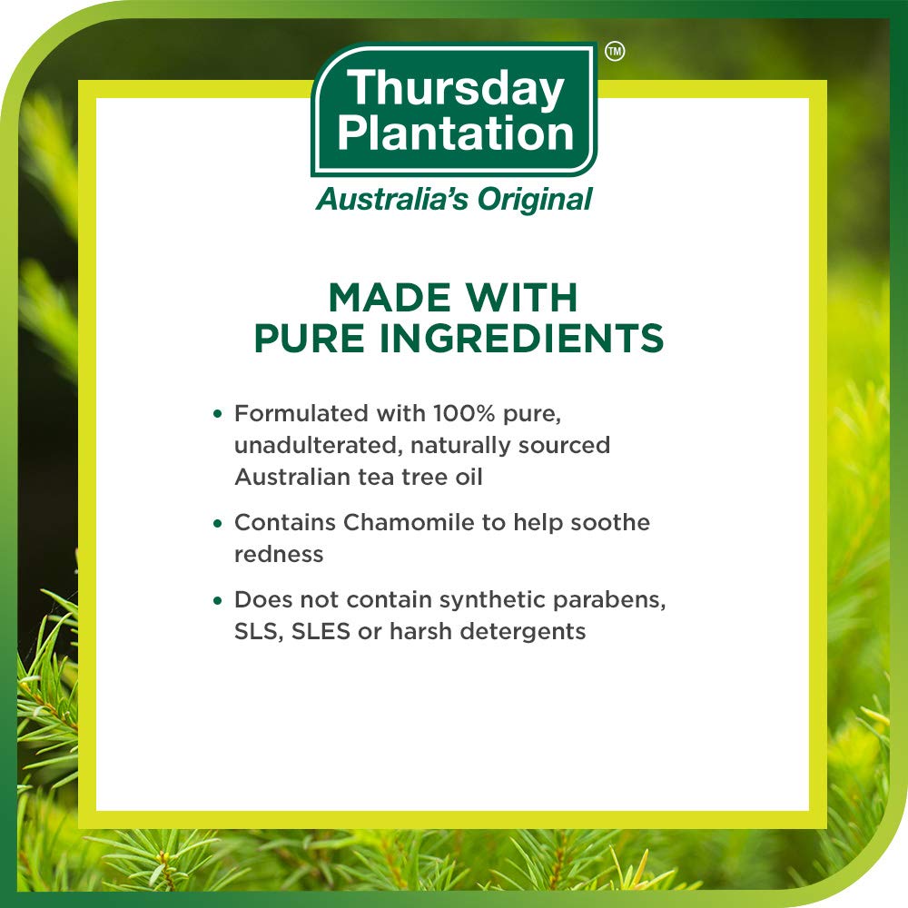 Thursday Plantation Tea Tree Face Wash Foam - 5.1 Fl Oz