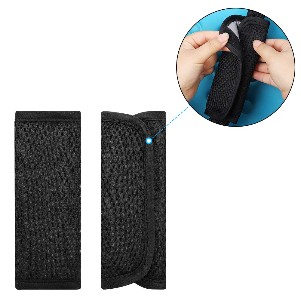 Accmor Car Seat Straps Shoulder Pads for Baby Kids, Soft Car Seat Strap Covers, Seat Belt Covers for Car Seats, Pushchair, Stroller