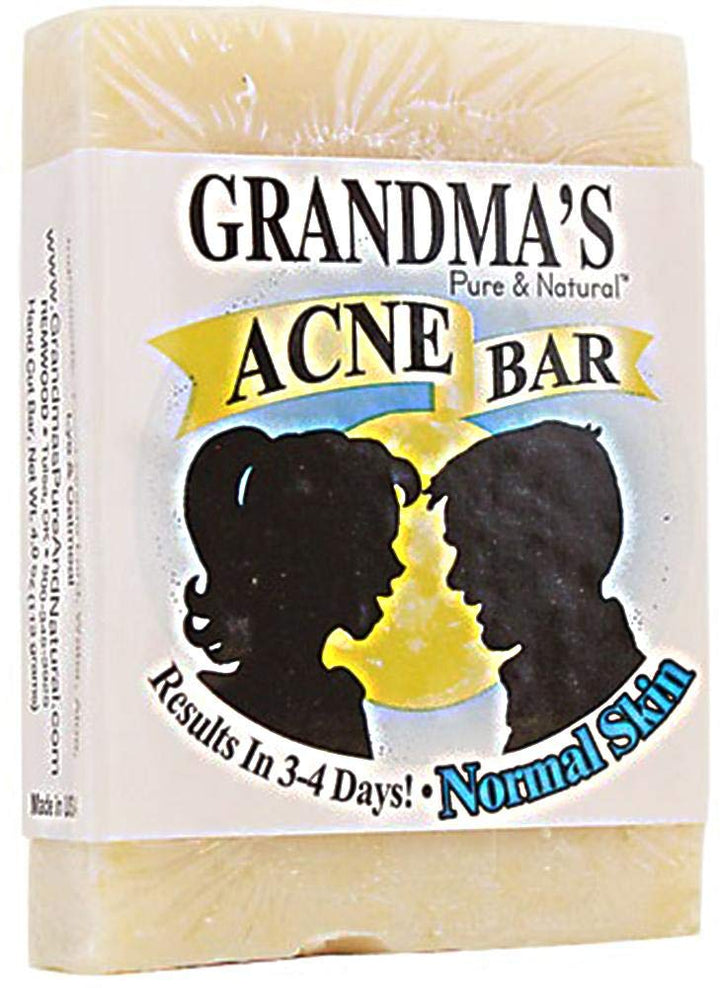 Grandma's Pure & Natural Acne Bar 4oz - Normal Skin 1 AD