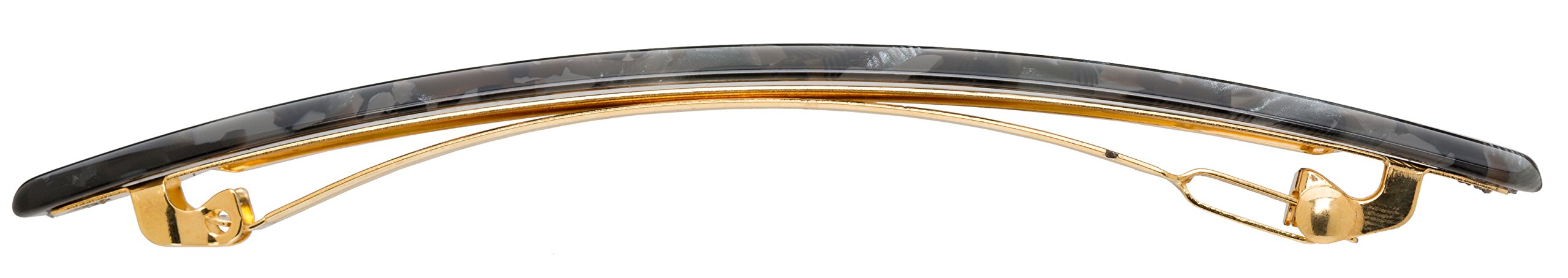 France Luxe Long and Skinny Barrette - Pavlova (Pavlova Brown)