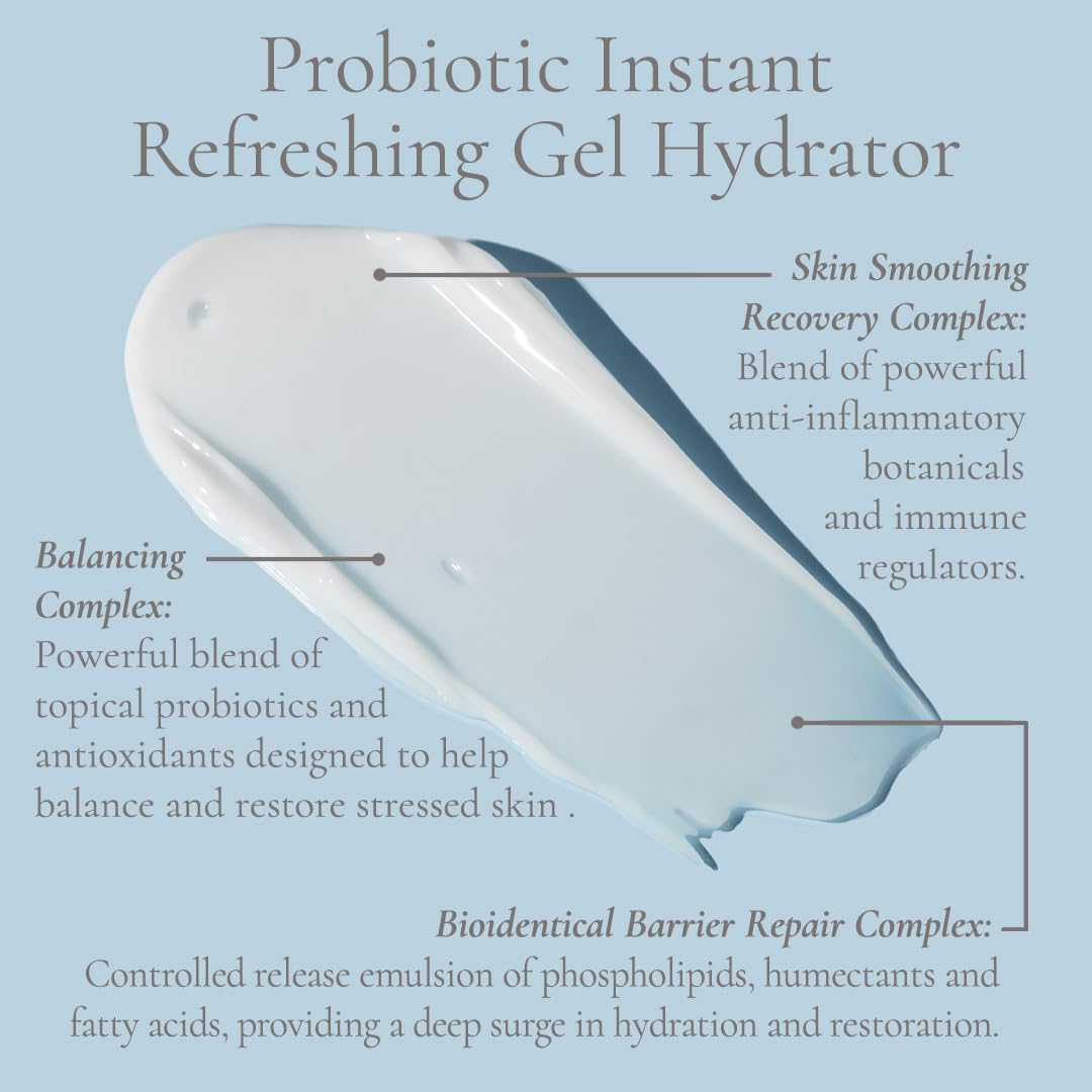 Glowbiotics MD Instant Refreshing Gel Hydrator, 2 fl. oz.