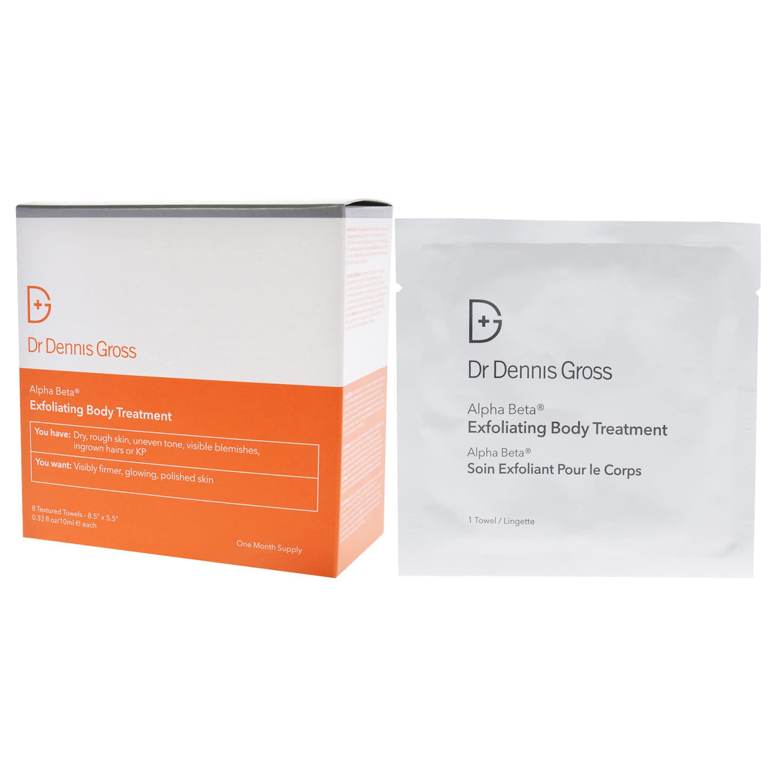 Dr. Dennis Gross Alpha Beta Exfoliating Body Treatment Pads Unisex 8 oz