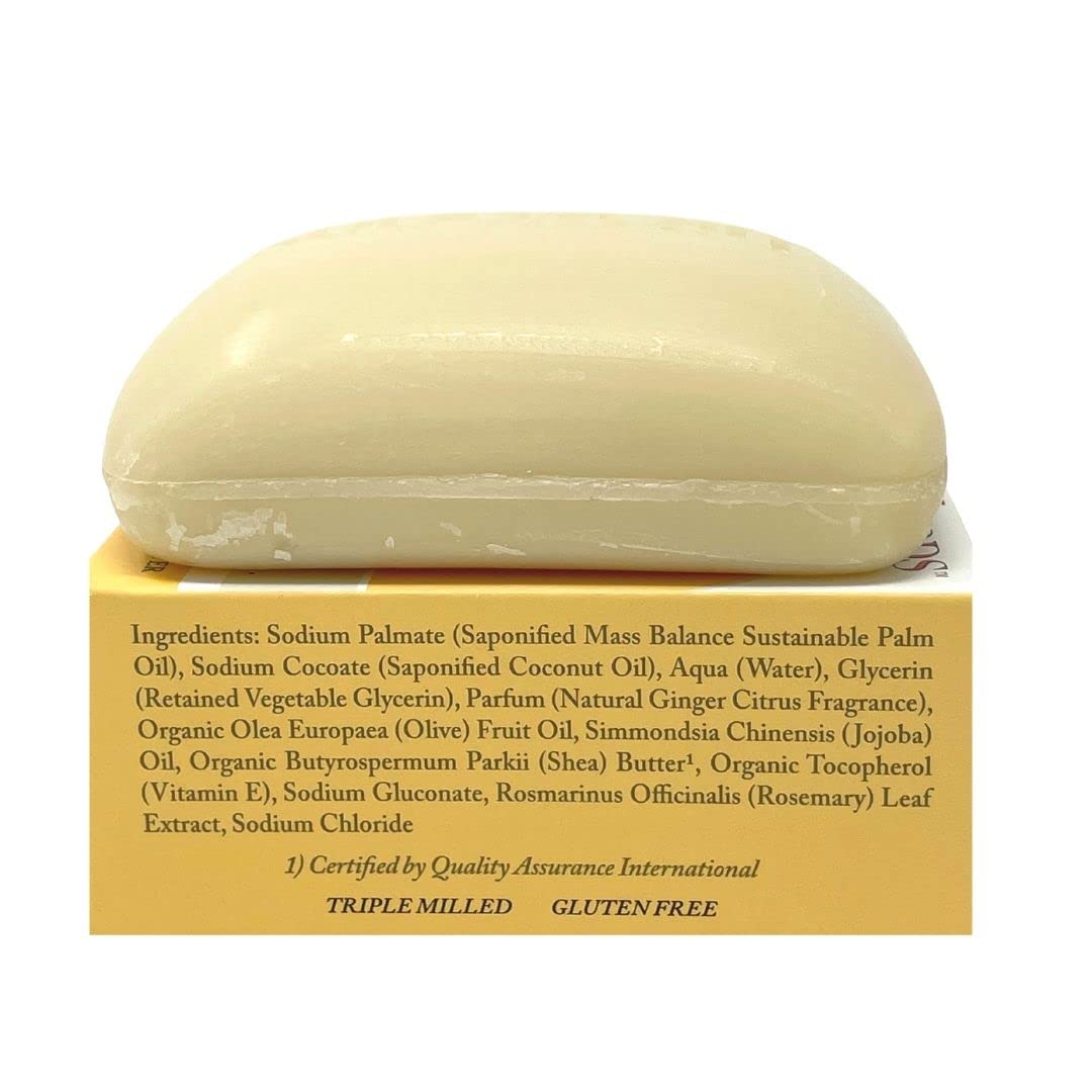 Dr. Woods : Bar Soap Ginger Citrus, 5.25 Oz